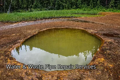 Water & Waste Pipe Repair Services Water & Waste Pipe Repair Services