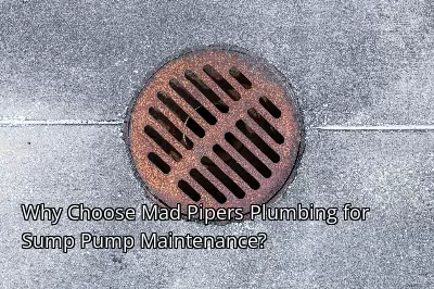 Why Choose Mad Pipers Plumbing for Sump Pump Maintenance? Why Choose Mad Pipers Plumbing for Sump Pump Maintenance?