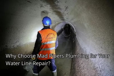 Why Choose Mad Pipers Plumbing for Your Water Line Repair? Why Choose Mad Pipers Plumbing for Your Water Line Repair?