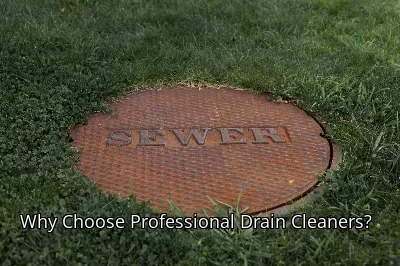 Why Choose Professional Drain Cleaners? Why Choose Professional Drain Cleaners?