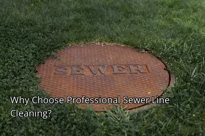 Why Choose Professional Sewer Line Cleaning? Why Choose Professional Sewer Line Cleaning?