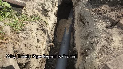 Why Timely Pipe Repair is Crucial Why Timely Pipe Repair is Crucial