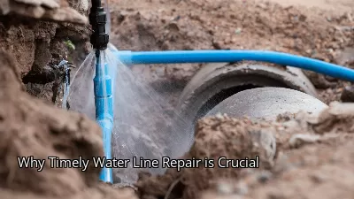 Why Timely Water Line Repair is Crucial Why Timely Water Line Repair is Crucial