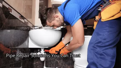 Pipe Repair Solutions You Can Trust Pipe Repair Solutions You Can Trust