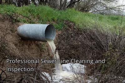 Professional Sewer Line Cleaning and Inspection Professional Sewer Line Cleaning and Inspection
