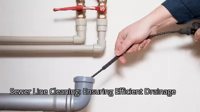 Sewer Line Cleaning: Ensuring Efficient Drainage Sewer Line Cleaning: Ensuring Efficient Drainage