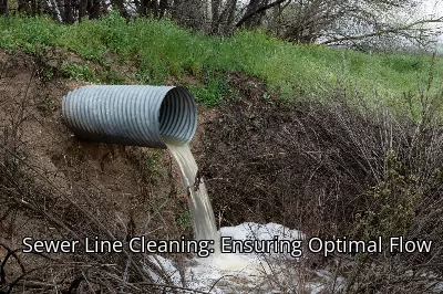 Sewer Line Cleaning: Ensuring Optimal Flow Sewer Line Cleaning: Ensuring Optimal Flow
