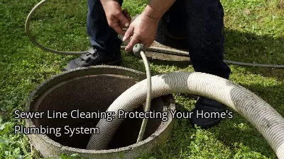 Sewer Line Cleaning: Protecting Your Home's Plumbing System